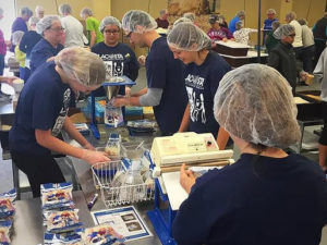 LACOSTA Employees at Feed My Starving Children in Libertyville, Illinois