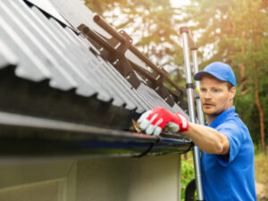 Cleaning gutters